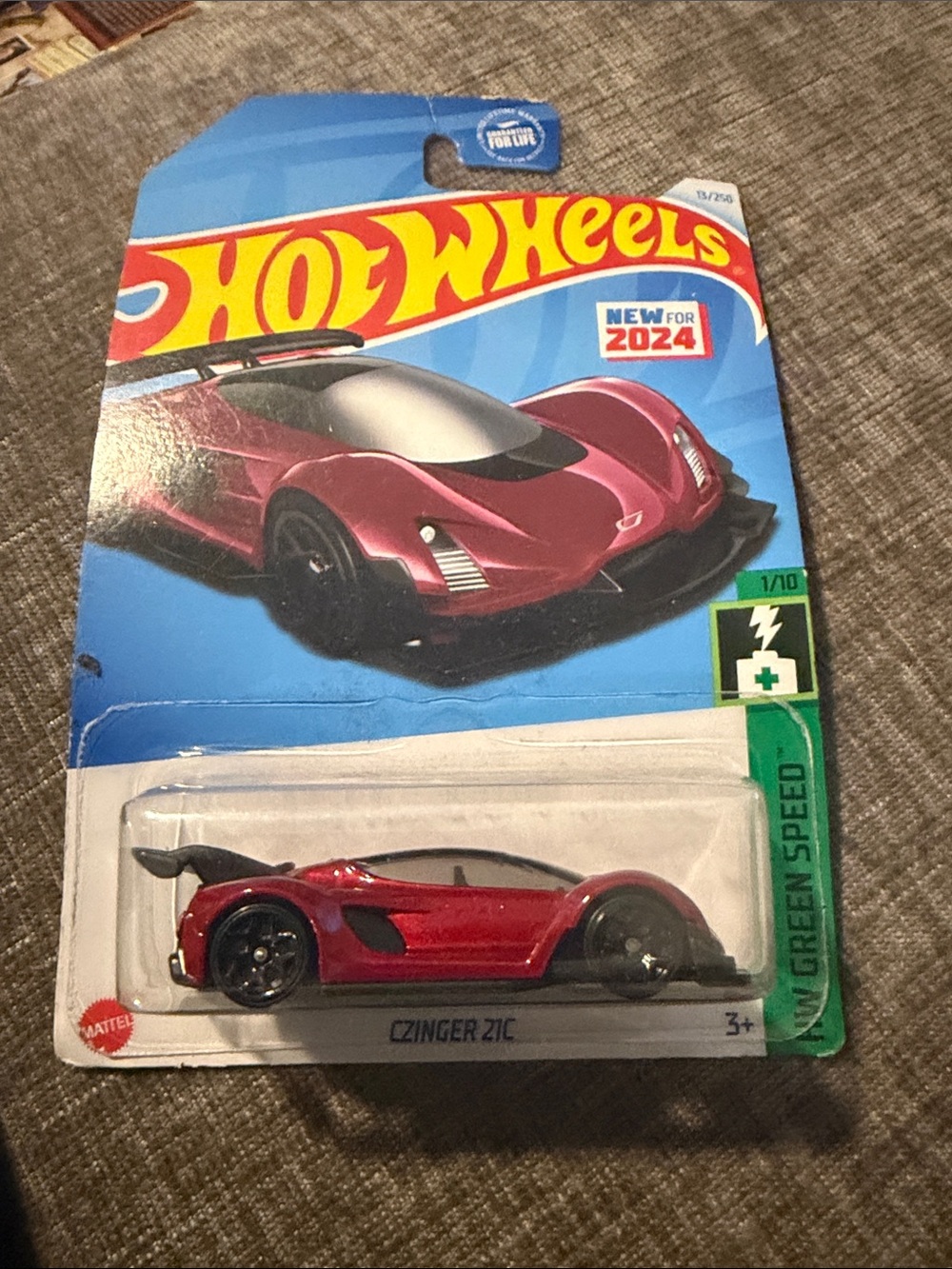 Hot Wheels Czinger 21C 2024 HW‎ Green Speed 1/10